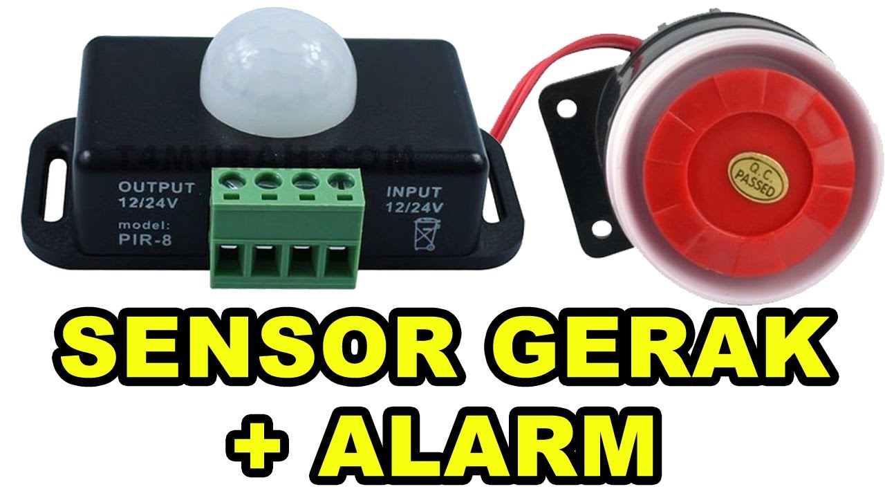 Modul Sensor Gerak DC + Alarm