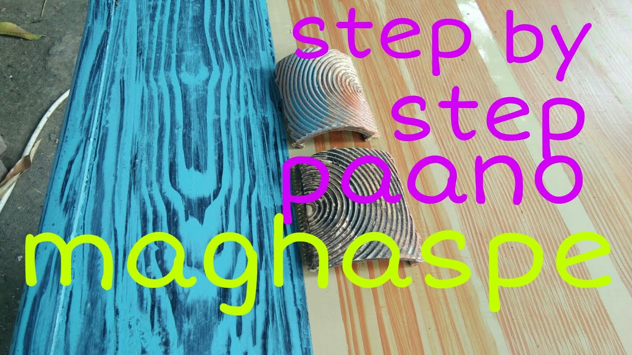 HOW TO USE GRAINING TOOLS IN A RIGHT WAY / PAANO MAGHASPE GAMIT ANG GRAINING TOOLS / STEP BY STEP