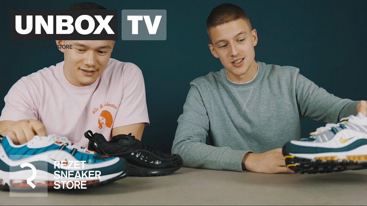 Unboxing - Nike Air Max 98 (Gundam & Tour Yellow)