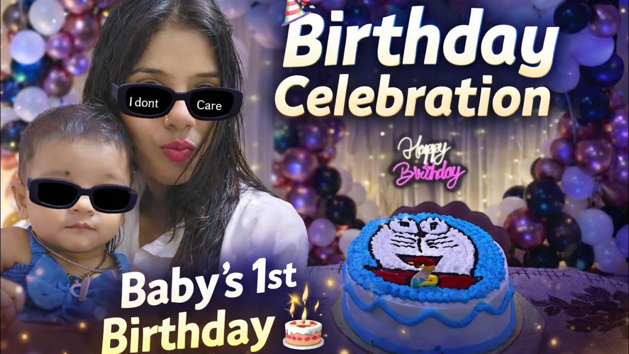 Baby Birthday Celebration 🎉 | Cute Moments & Family Fun