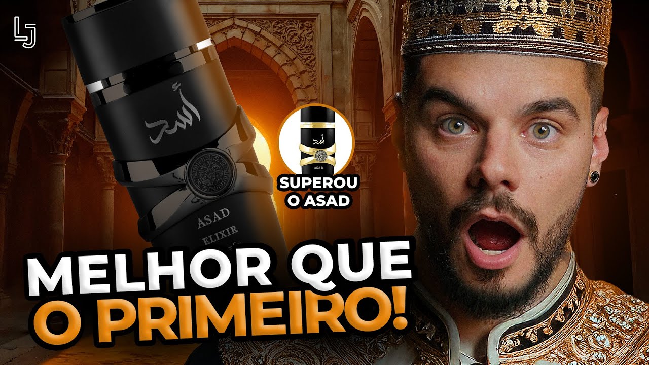 O ASAD ELIXIR LATTAFA É MUITO MELHOR QUE O PRIMEIRO! ESQUEÇA TUDO! PERFUME ÁRABE TOP DEMAIS!