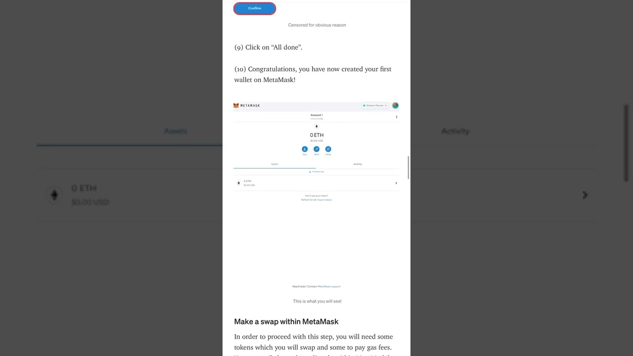 Metamask Airdrop: Steps and how to be eligible for metamask token Airdrop.