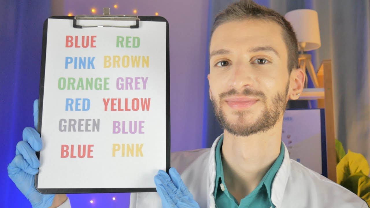 ASMR Cranial Nerve Exam - Eye Exam, Ear Exam, Hearing Tests, Olfactory Test