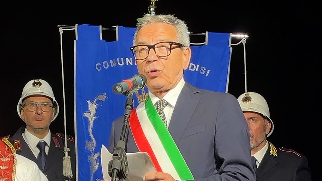 Santi Patroni Brindisi, discorso di Marchionna