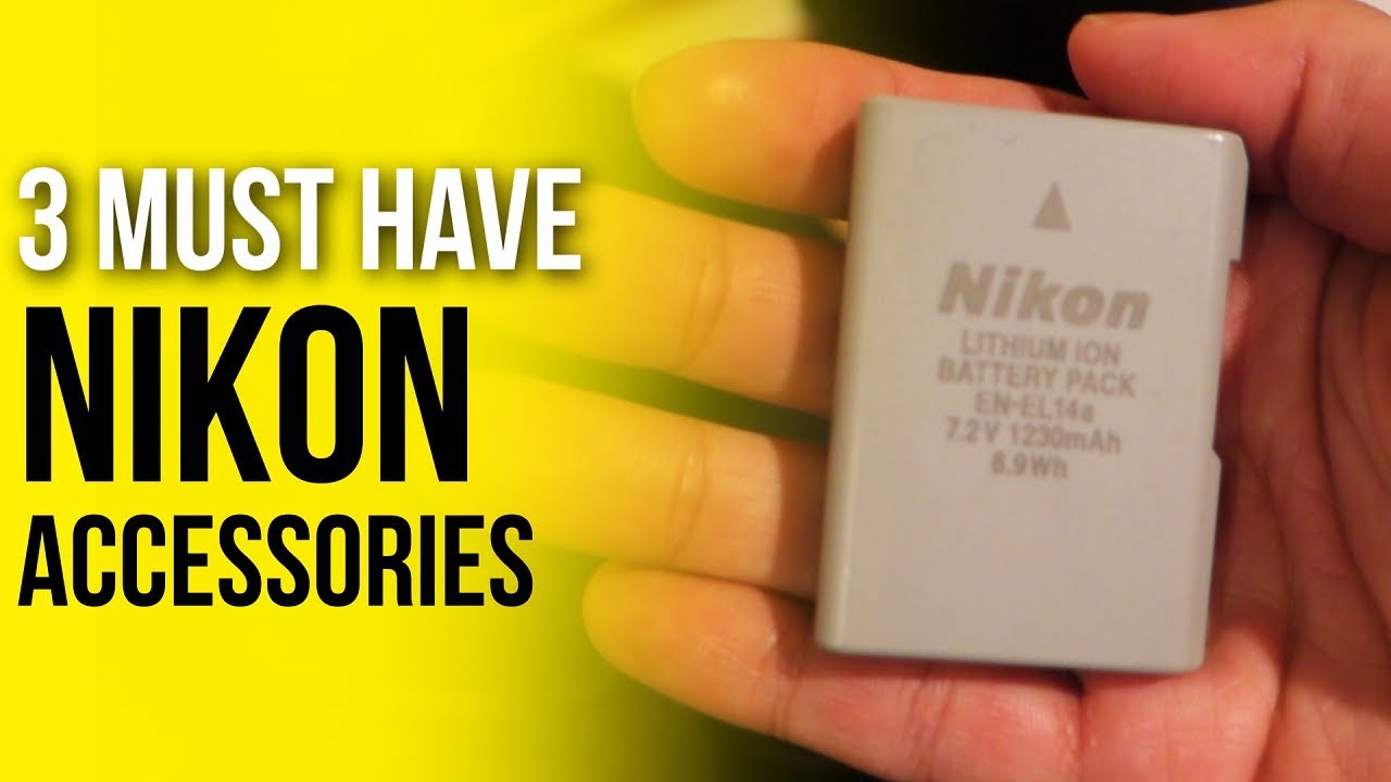 3 НЕОБХОДИМЫХ аксессуара Nikon? (Набор аксессуаров для Nikon D3400/D5300/D7100)