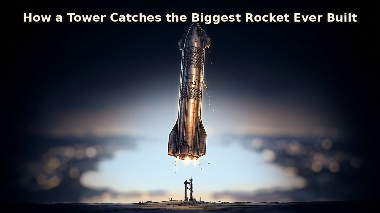 How a Rocket Tower Catches a Falling Skyscraper 🚀