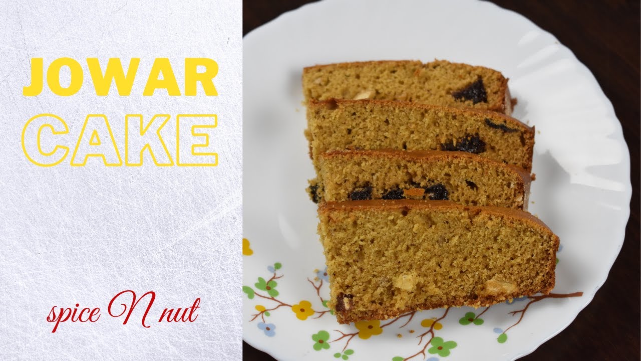 Jowar Cake Recipe | Sorghum Cake Recipe | Jonna / Colam Cake Recipe | Gluten Free Cake Recipe