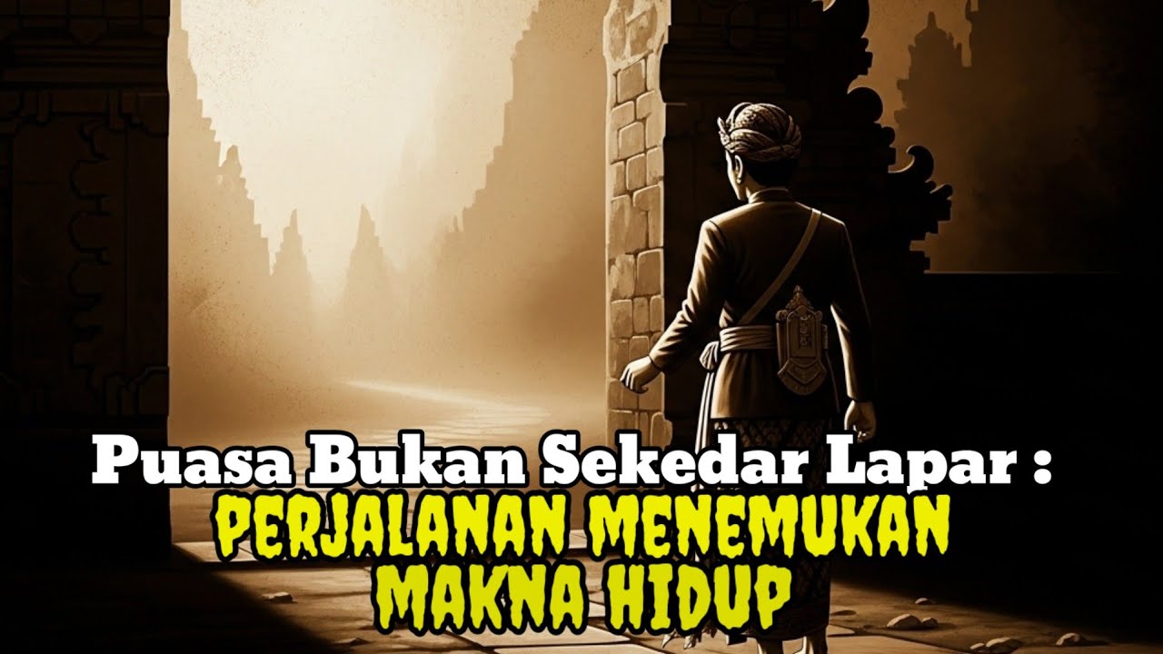 Puasa Bukan Sekedar Menahan Lapar : Perjalanan Menemukan Makna Hidup