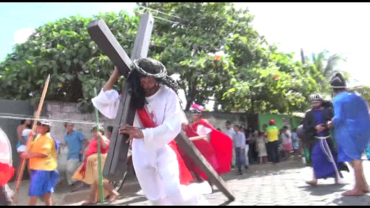 Exitosa Representación de La Judea en las calles de Chinandega