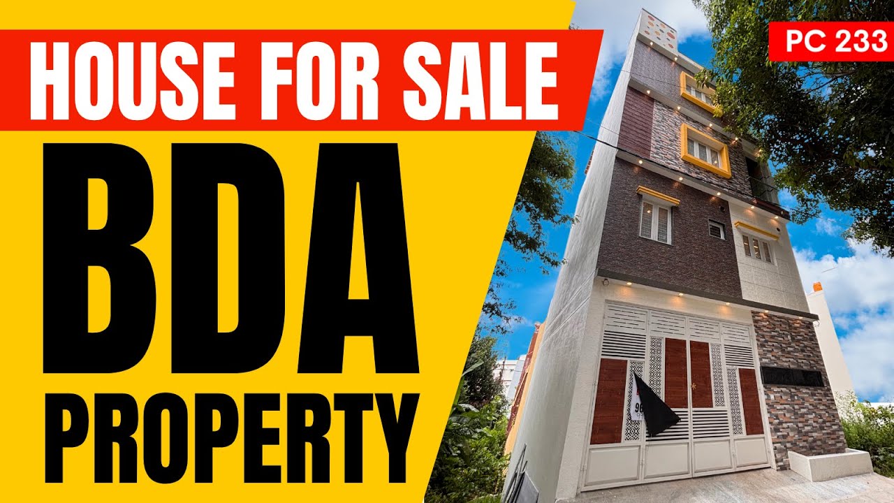 🔥HOUSE for SALE in BANGALORE🤑BDA Bangalore Property for sale✅Independent House for sale in Bangalore