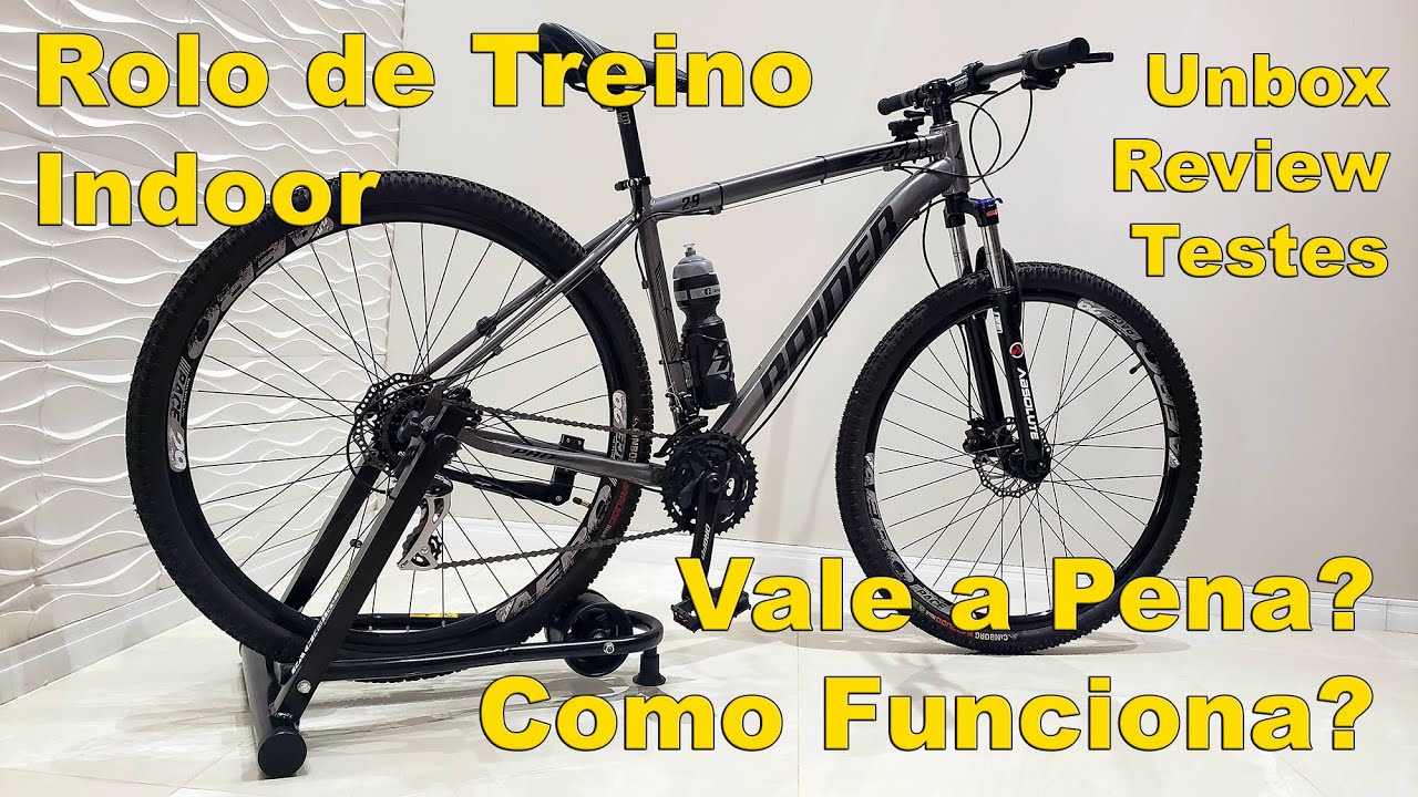 Rolo de treino para bike Indoor - Vale a pena?