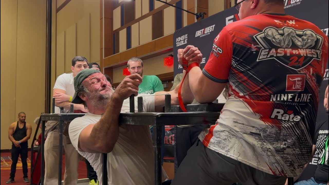 Devon Larratt vs School boy Armwrestling after pull evw 21 #devonlarrat #armwrestling #eastvswest 