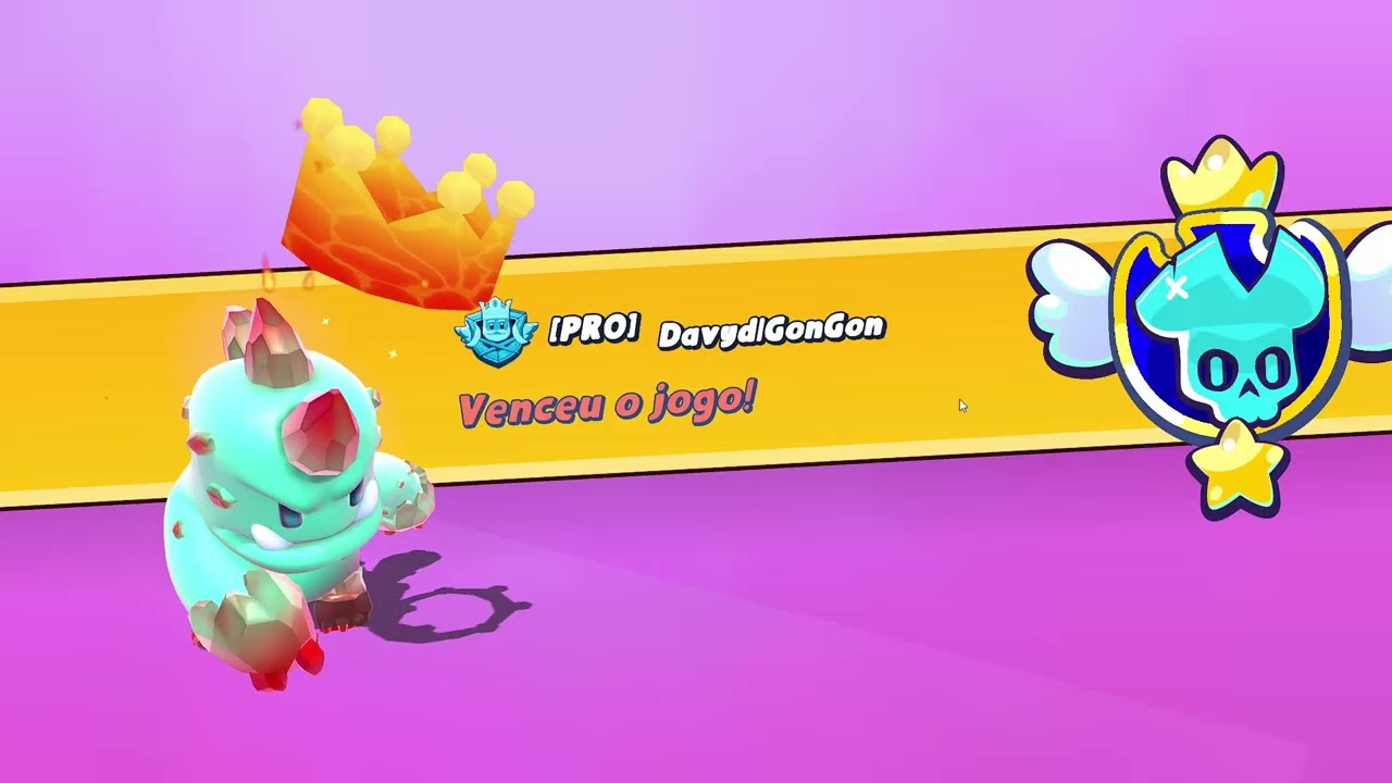 Jogando stumble guys!