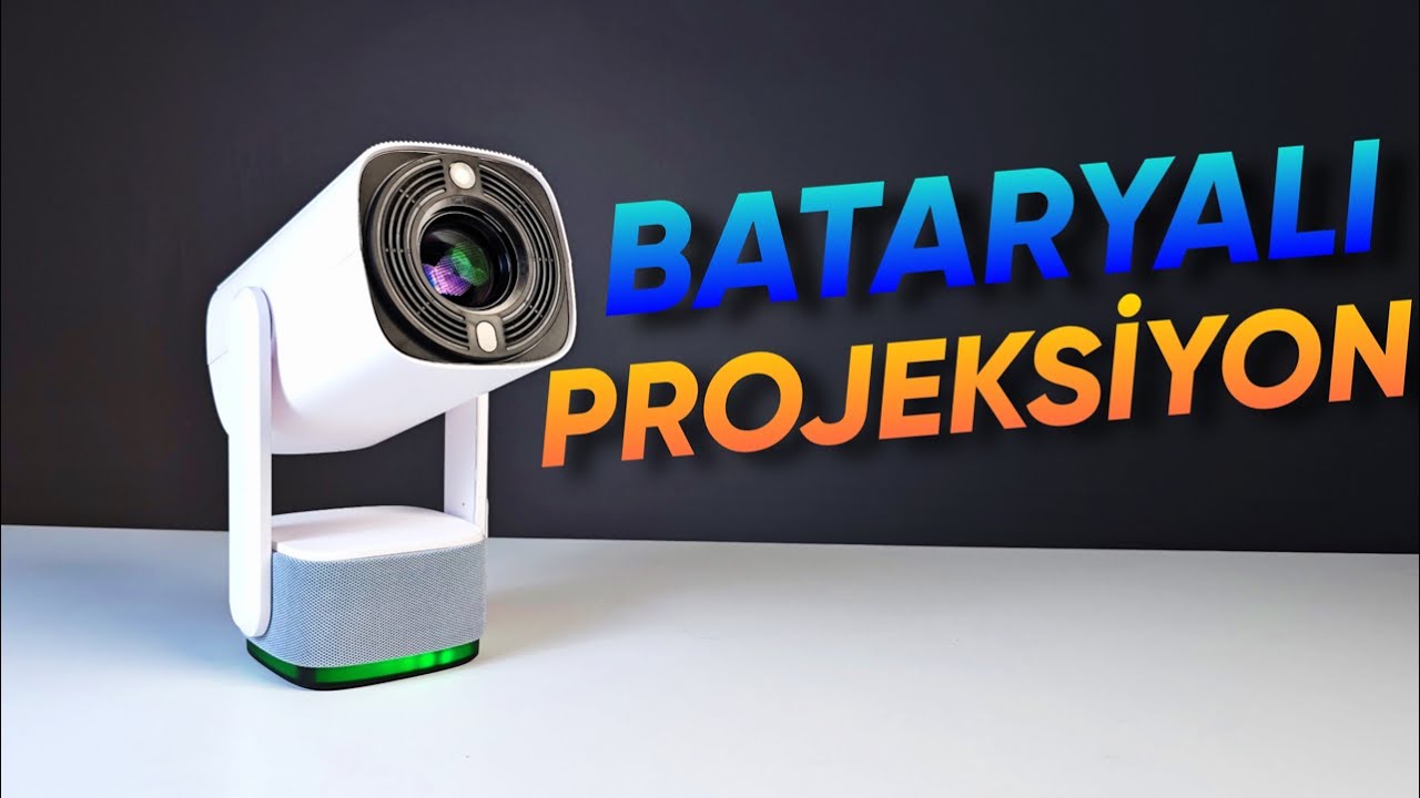 PowerPlus Taşınabilir Powerbanklı Projeksiyon Cihazı | Teknodrone.com