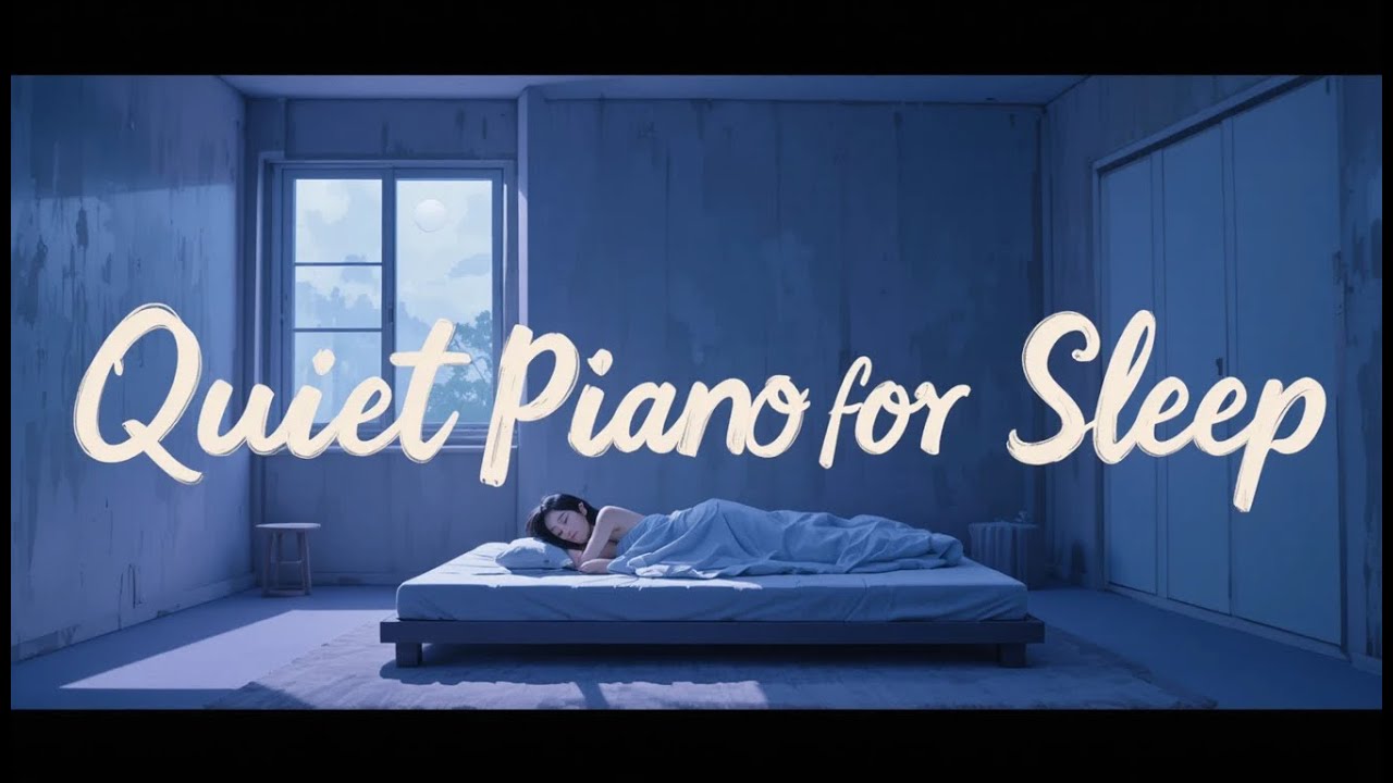 Quiet Piano for Deep Sleep | Gentle Music for Rest, Calm & Overthinking Relief | QuietMuseMusic🎧