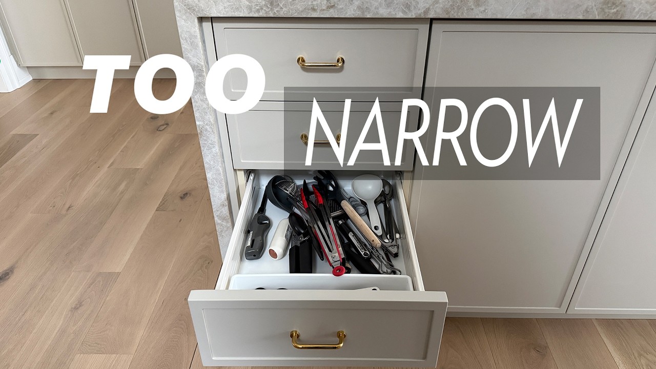 Why This Builder Kitchen Drawer Layout Doesn’t Work (And How I’m Fixing It)