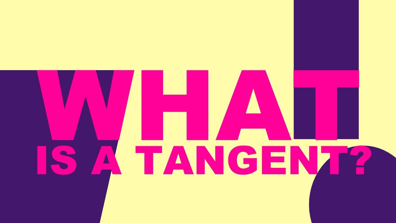 Что такое тангенс? (в искусстве)