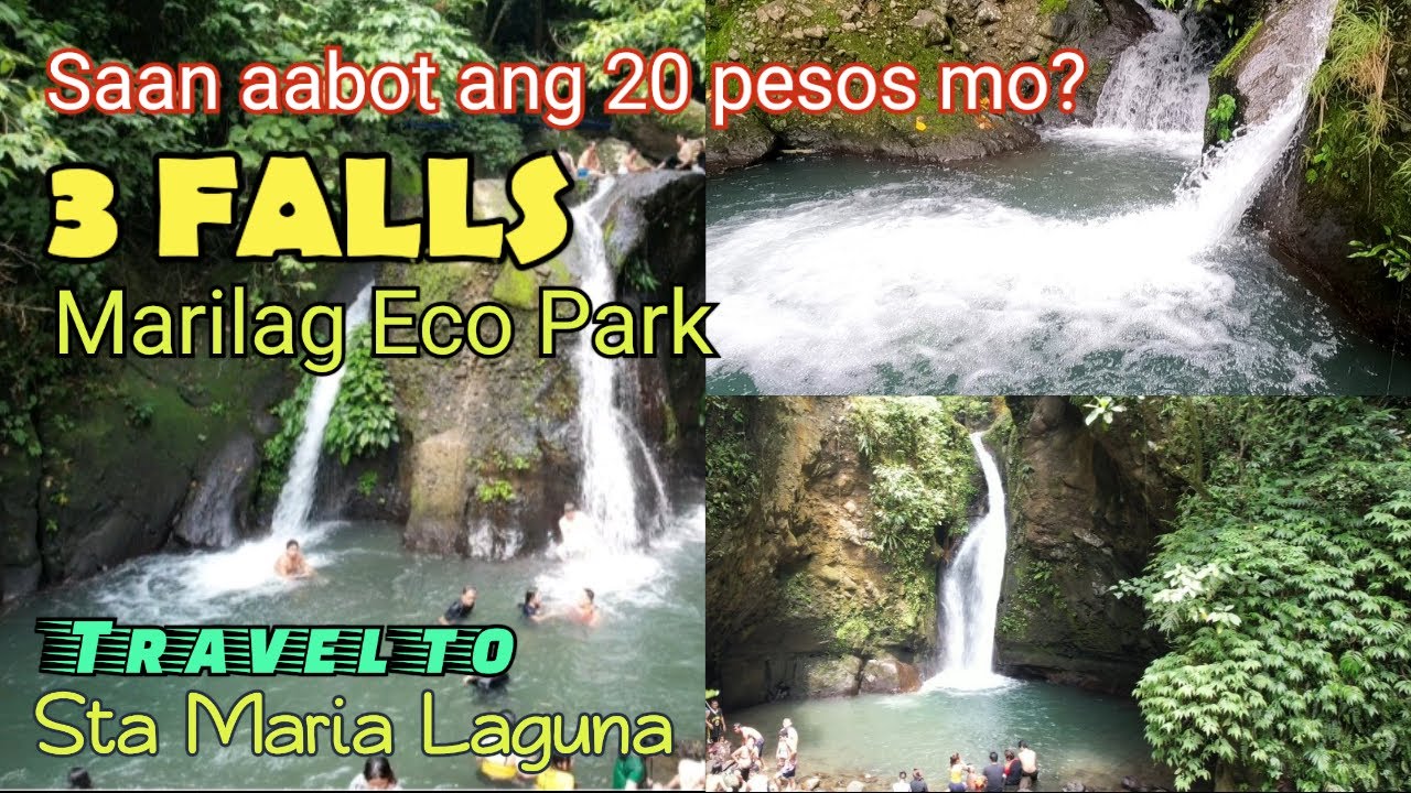 3 FALLS MARILAG ECO PARK I STA MARIA LAGUNA I FAMOUS NAME 3 FALLS