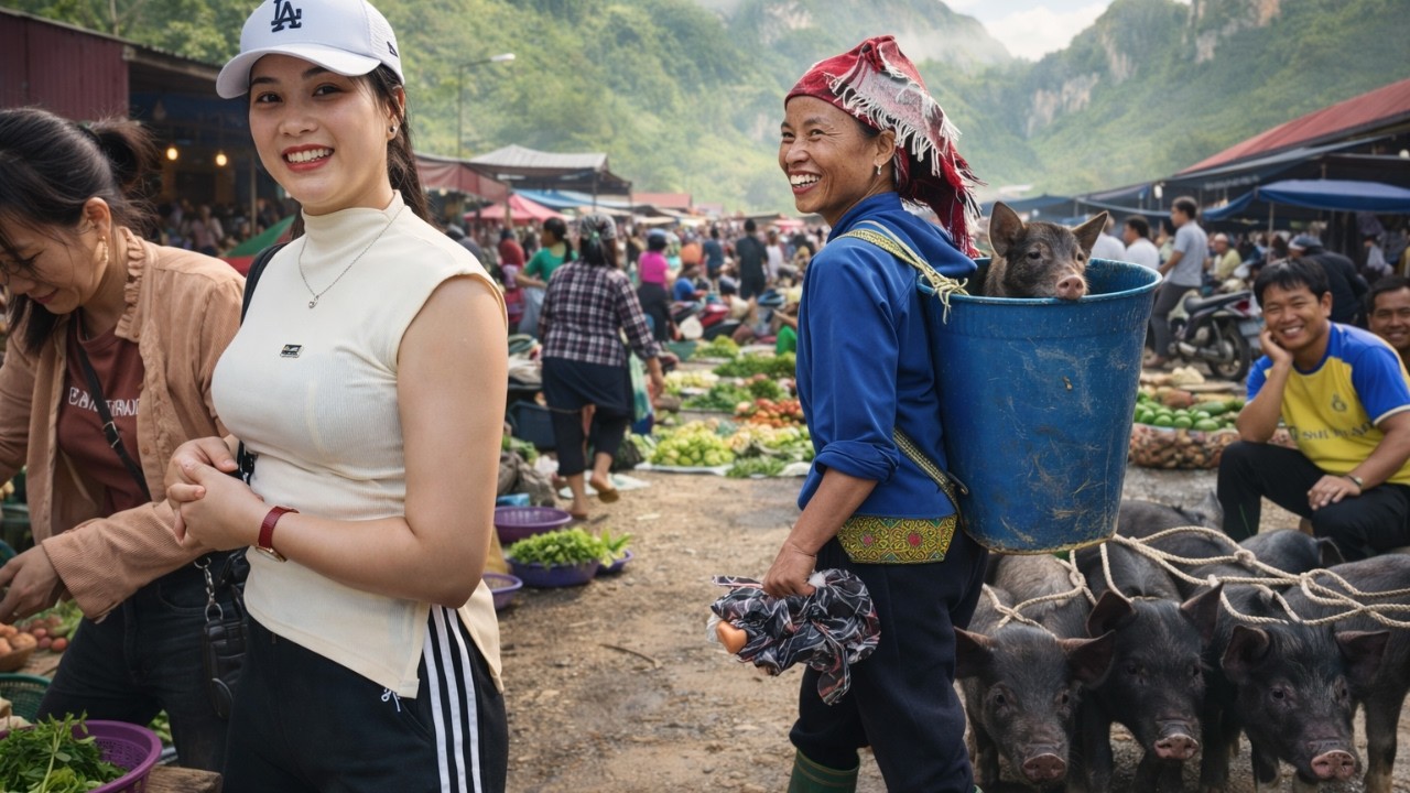 Chợ Phi&ecirc;n T&acirc;y Bắc Thu H&uacute;t H&agrave;ng Ngh&igrave;n Kh&aacute;ch Du Lịch L&ecirc;n V&ugrave;ng Cao Mua Thảo Dược