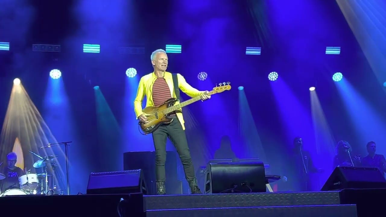 Sting - Wrapped Around Your Finger (Live). @bospopweert
