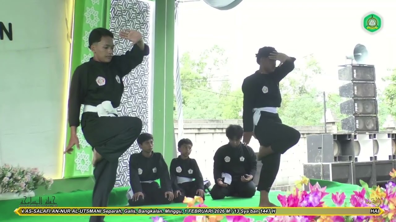 2. HAFLAH PAGI. PEMBUKAAN ACARA & TAMPILAN PENCAK SILAT