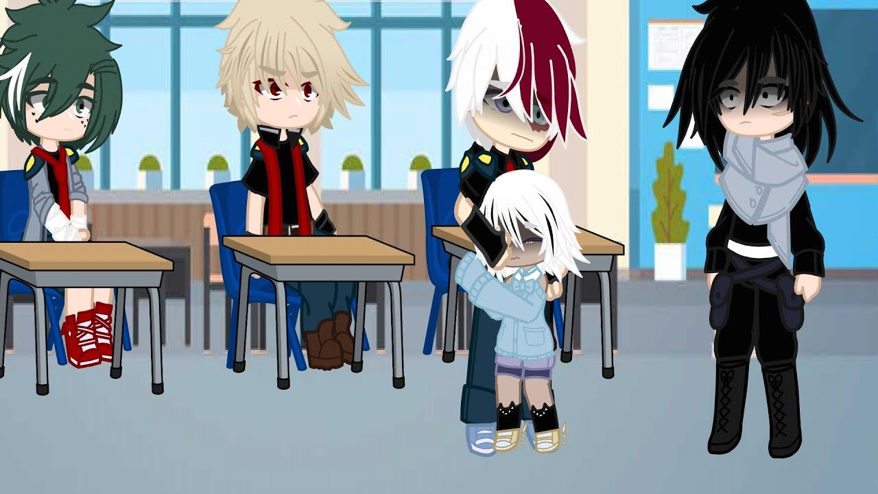 ``you have a kid..?`` // 2/? // guardian Shouto AU // My AU // •「 ᎶᏗᎩᏝᎧᏒᏋ 」•