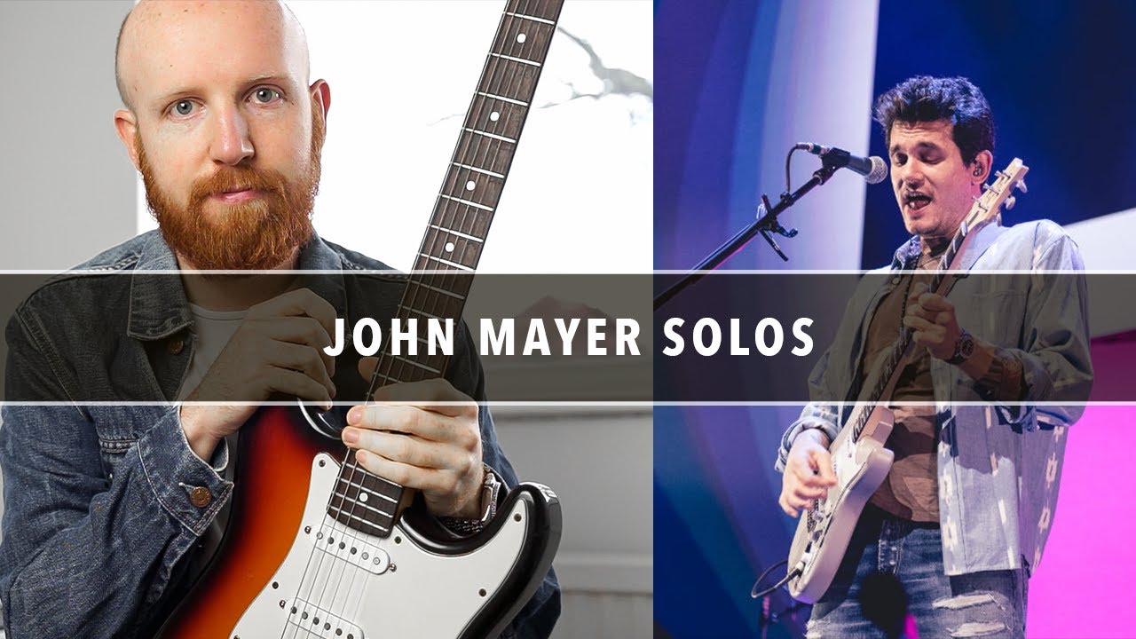 John Mayer || Best Solos || Playing My Favourite John Mayer Guitar Solos
