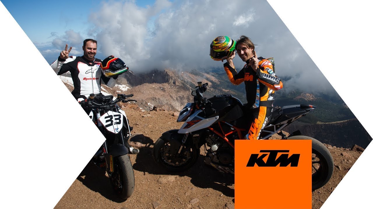 Raw Helicopter Footage from Chris Fillmore's Pikes Peak Run | KTM
