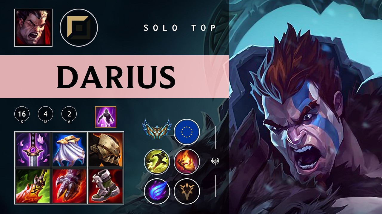 Darius Top vs Ambessa - EUW Challenger Patch 26.05