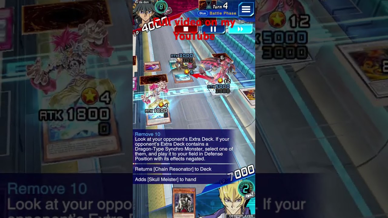Jack vs yusei (TURBO DUEL)