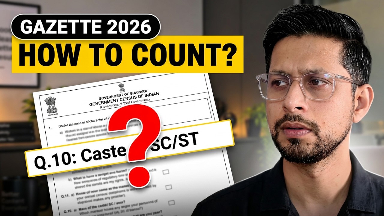2027 Caste Census Part 1