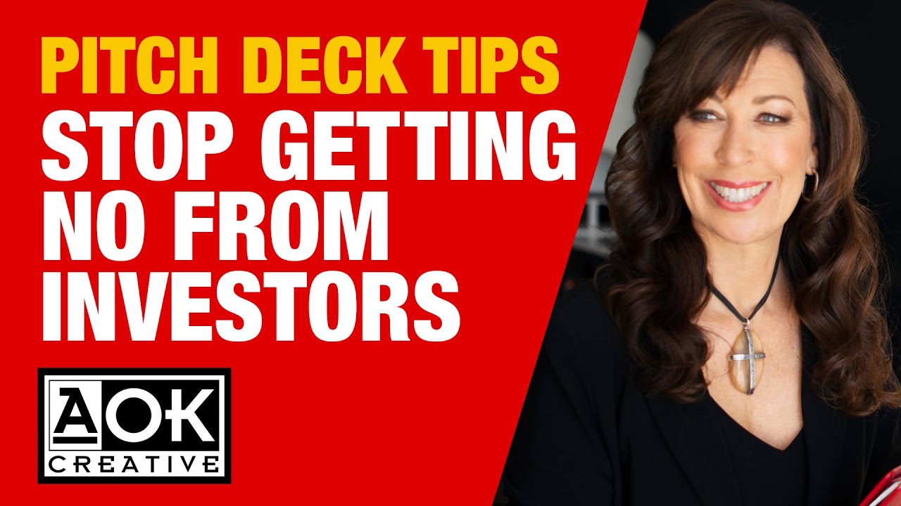 10 Pitch Deck Design Tips WHY YOU KEEP GETTING TOLD NO