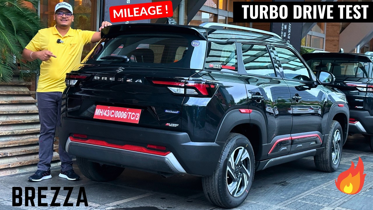 New Maruti Suzuki Brezza Facelift Turbo 2026 Drive Review - Mileage, Power, Top Speed | Brezza 2026