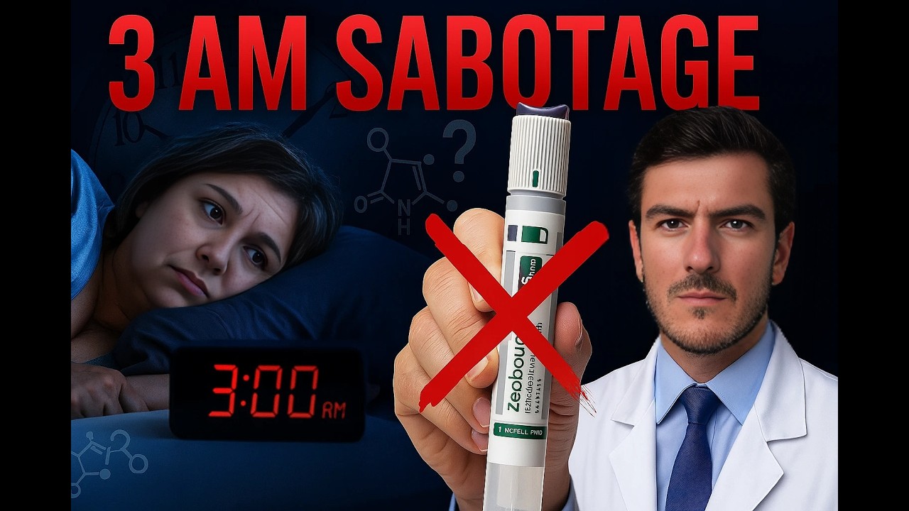 Your 3 AM Wake-Ups Are DESTROYING Your GLP-1 Results | Doctor Reveals Why