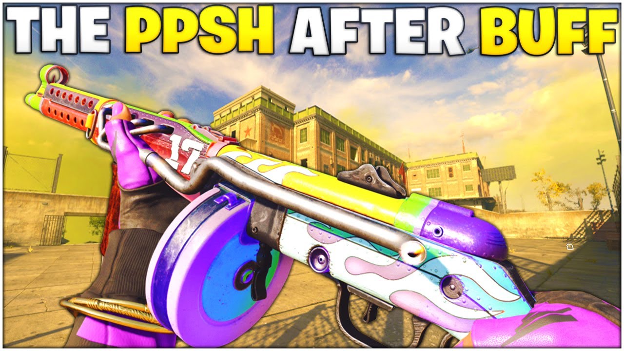 The PPSH On Alcatraz - Worth Using After BUFF!? *Best PPSH Setup* (Rebirth Island - Warzone)