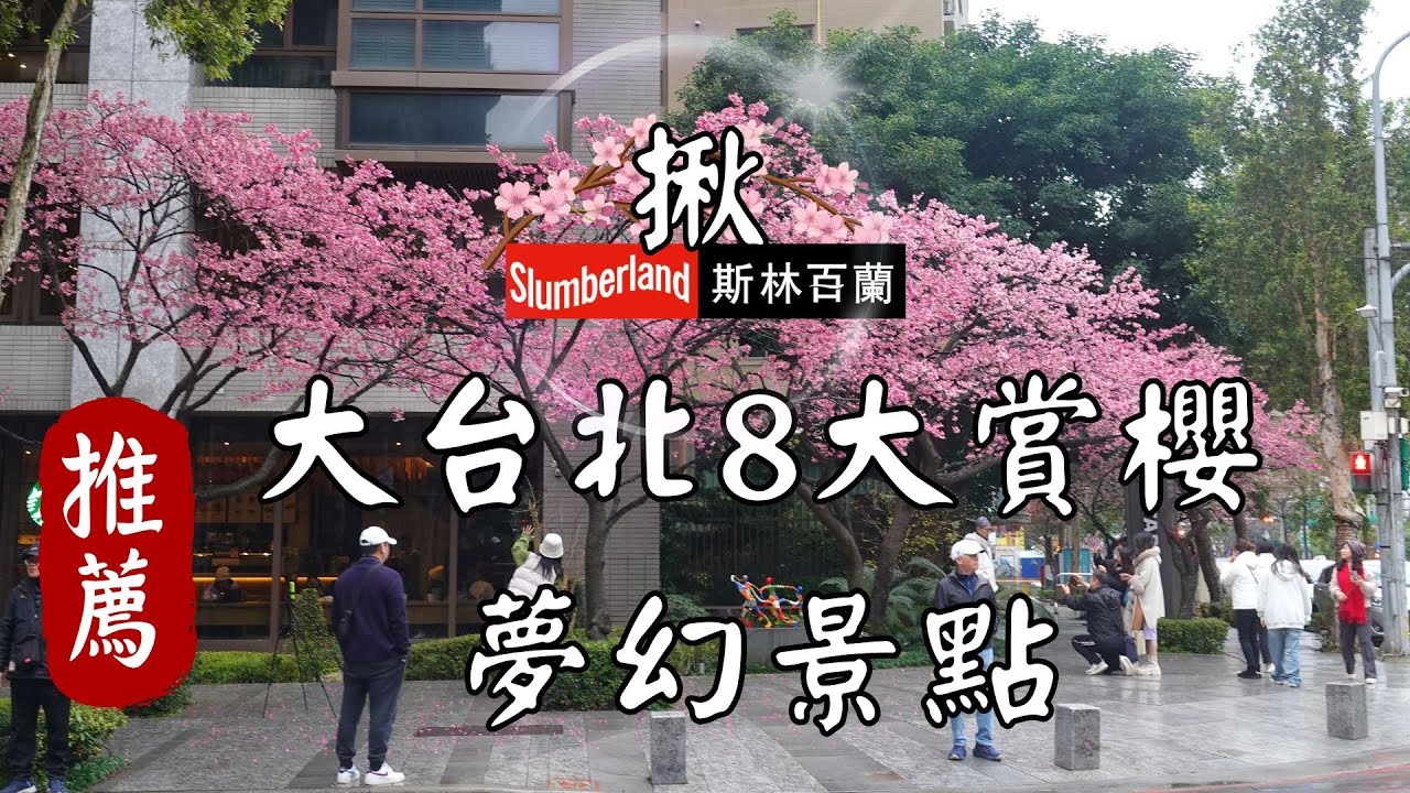 過年賞櫻｜ 2026年大台北8大必去夢幻賞櫻夯點 🌸林口星巴克 🌸林口竹林山觀音寺 🌸汐止康誥坑溪 🌸東湖樂活公園 🌸內湖碧山巖🌸平菁街42巷🌸陽明山國家公園🌸淡水無極天元宮