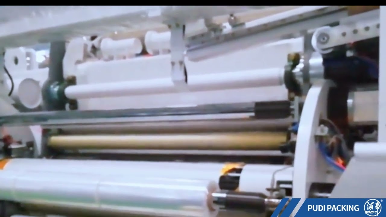 PuDi Packaging &ndash; Fully Automated Stretch Film Production Line with Uniform Web Tension Control
