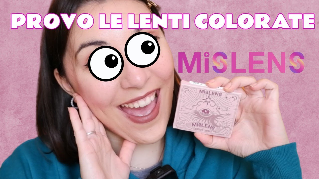 PROVO LE LENTI A CONTATTO COLORATE MISLENS 👀🙀