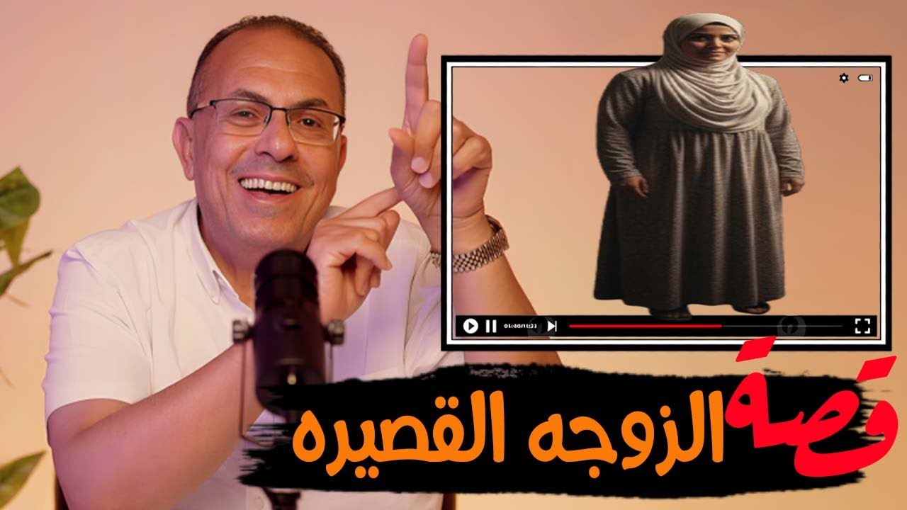 قصة 963 - الزوجه القصيره وجوزها قليل الأدب #حكايات_مستخبيه