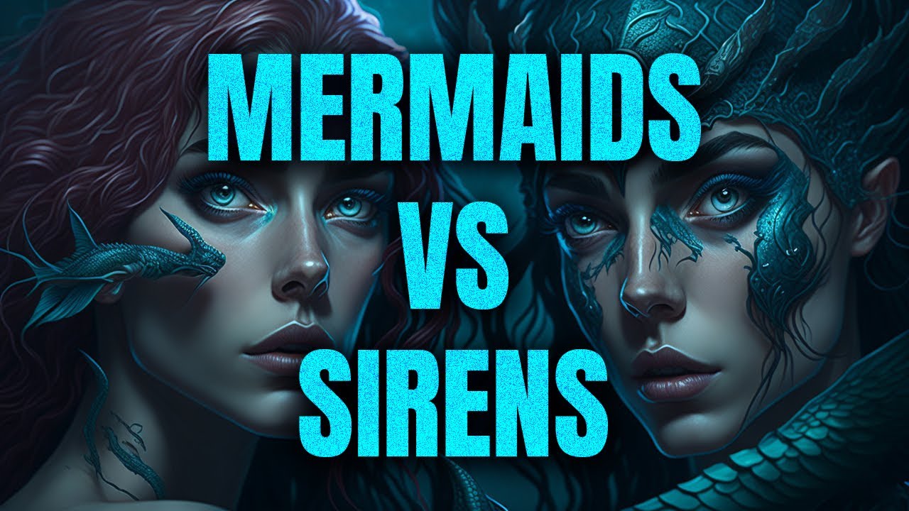 Mermaids vs Sirens: The Differences that Set Them Apart