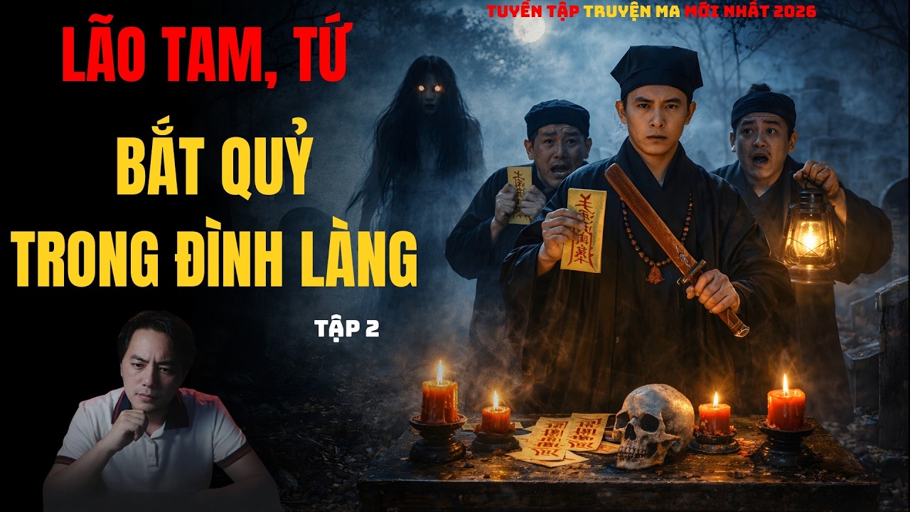 Lão Tam, Lão Tứ Bắt Qủy Trong Đình Làng Tập 2 | Truyện Ma QUÀNG A TŨN - Chuyện Ma kinh dị