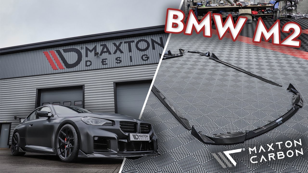 Installing a Maxton Carbon body kit to our BMW M2 G87!