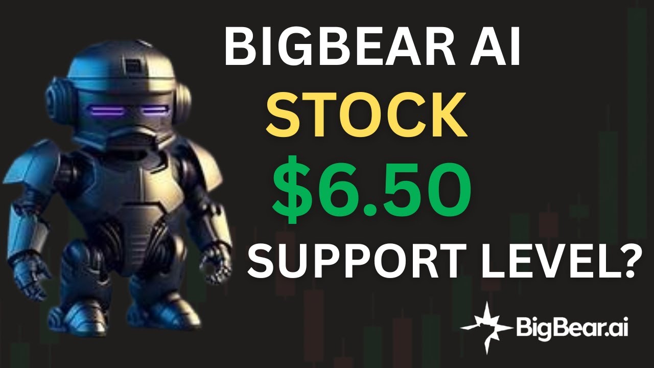 BIGBEAR AI STOCK ANALYSIS | $6.50 SUPPORT LEVEL - BREAKOUT COMING? 🚀 -  BBAI STOCK