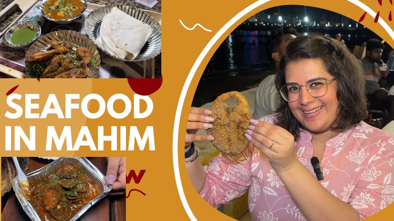 Seafood Joint of Mahim with 10 plus stalls run by women | Bombil | Bangda | Crabs | Prawns | Koli