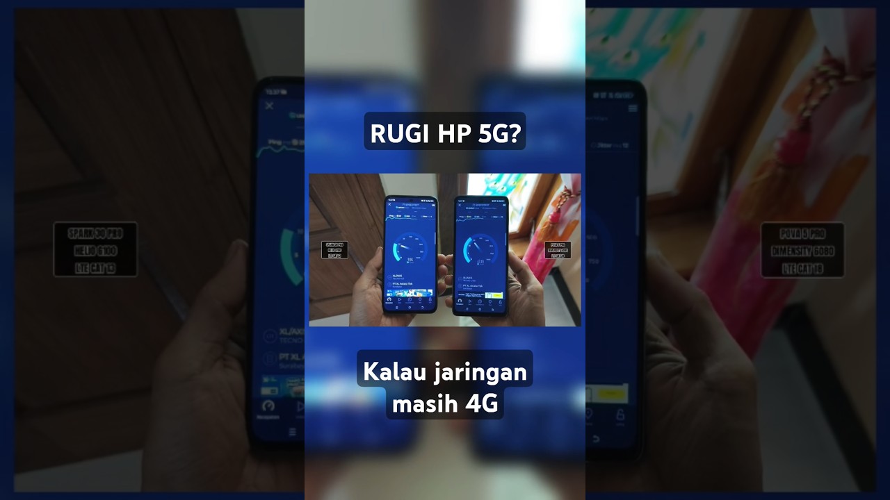 Hah, Rugi beli HP 5G Kalau jaringan masih 4G?