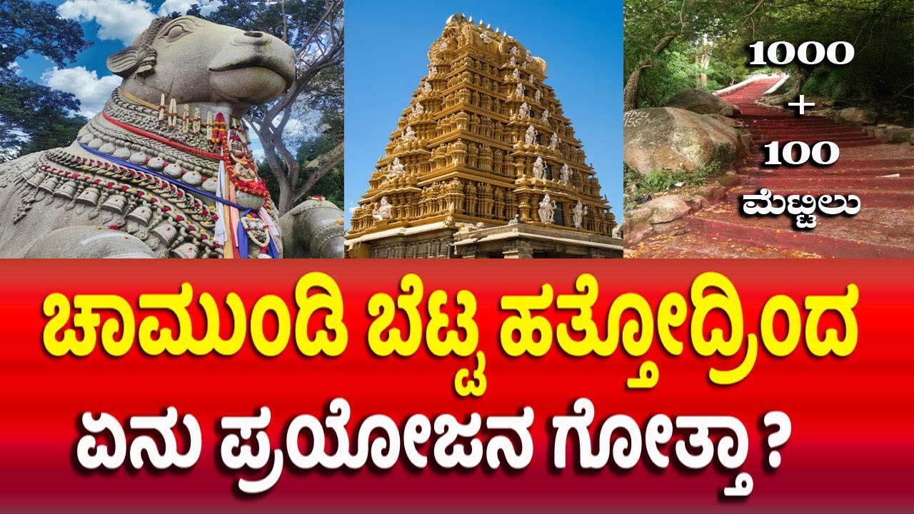 Chamundi Hill Steps | Chamundi Hill Steps History | Mysore History | Chamundi Temple | Chamundibetta