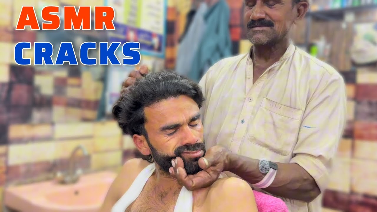 ASMR NECK CARCKS RELAXING HEAD MASSAGE INSTANT SLEEP BY CHACHA MULTANI #asmr #asmrmassage #relax 