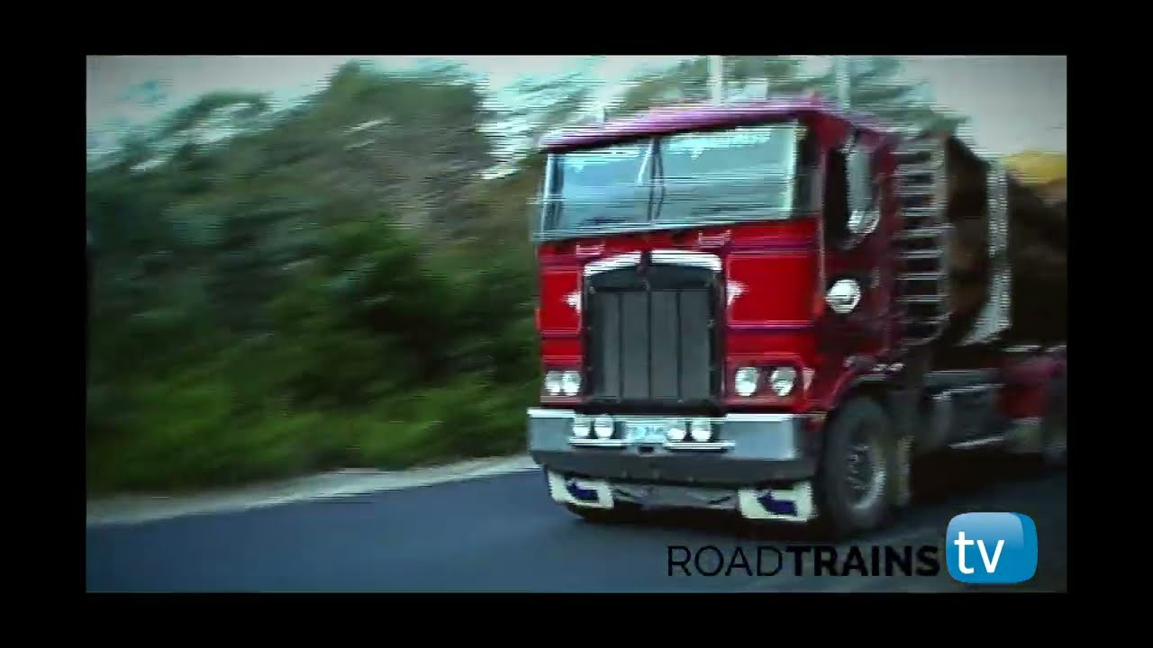 Extreme Truckers Log Trucks in Northeast Tasmania