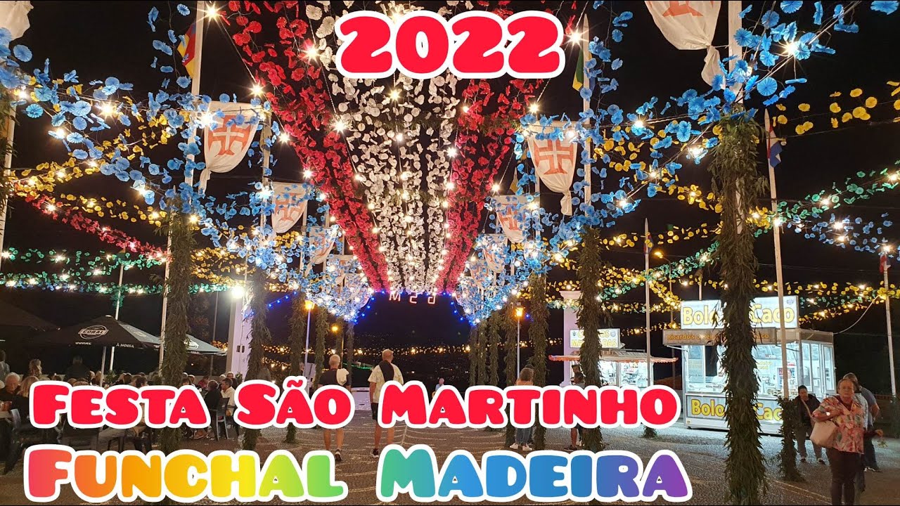 Festa São Martinho 2022 Funchal Madeira 'Décio Gonçalves' Portugal Popular