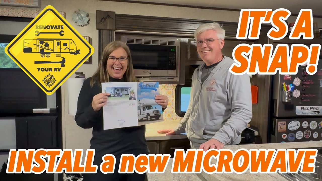 Installing an RV Microwave | Step-by-Step Guide 🛠️